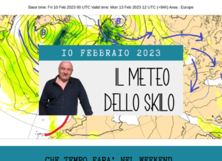 Il meteo dello “Skilo”