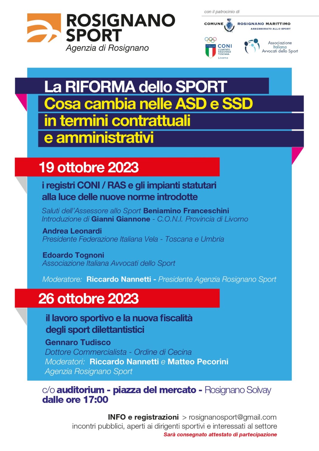 riforma dello sport