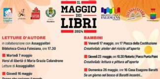 “Il Maggio dei Libri” a Piombino