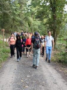 trekking a riparbella