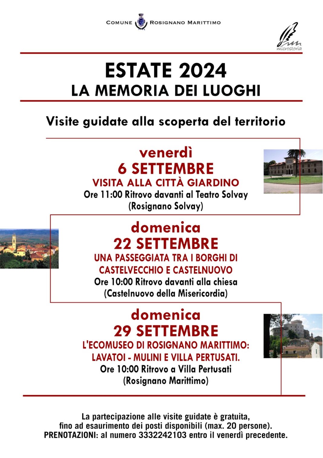 I luoghi della memoria 2024