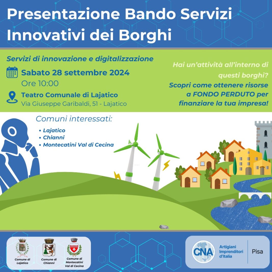 Bando Servizi Innovativi dei Borghi