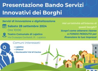 Bando Servizi Innovativi dei Borghi