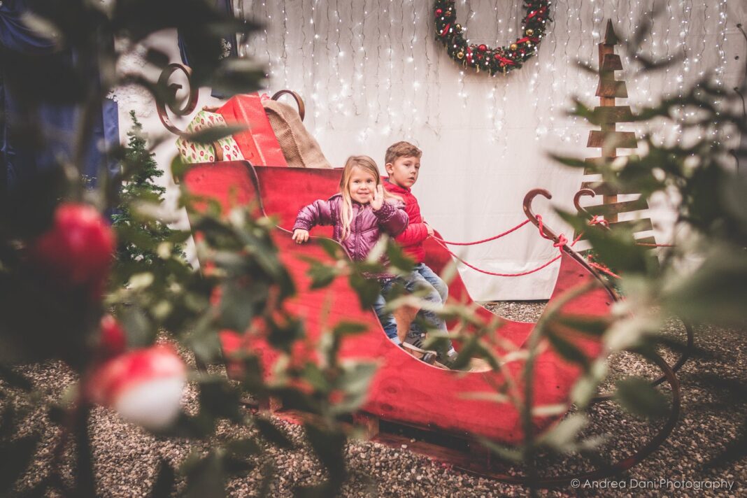 Villaggio di babbo natale villa fabbricotti