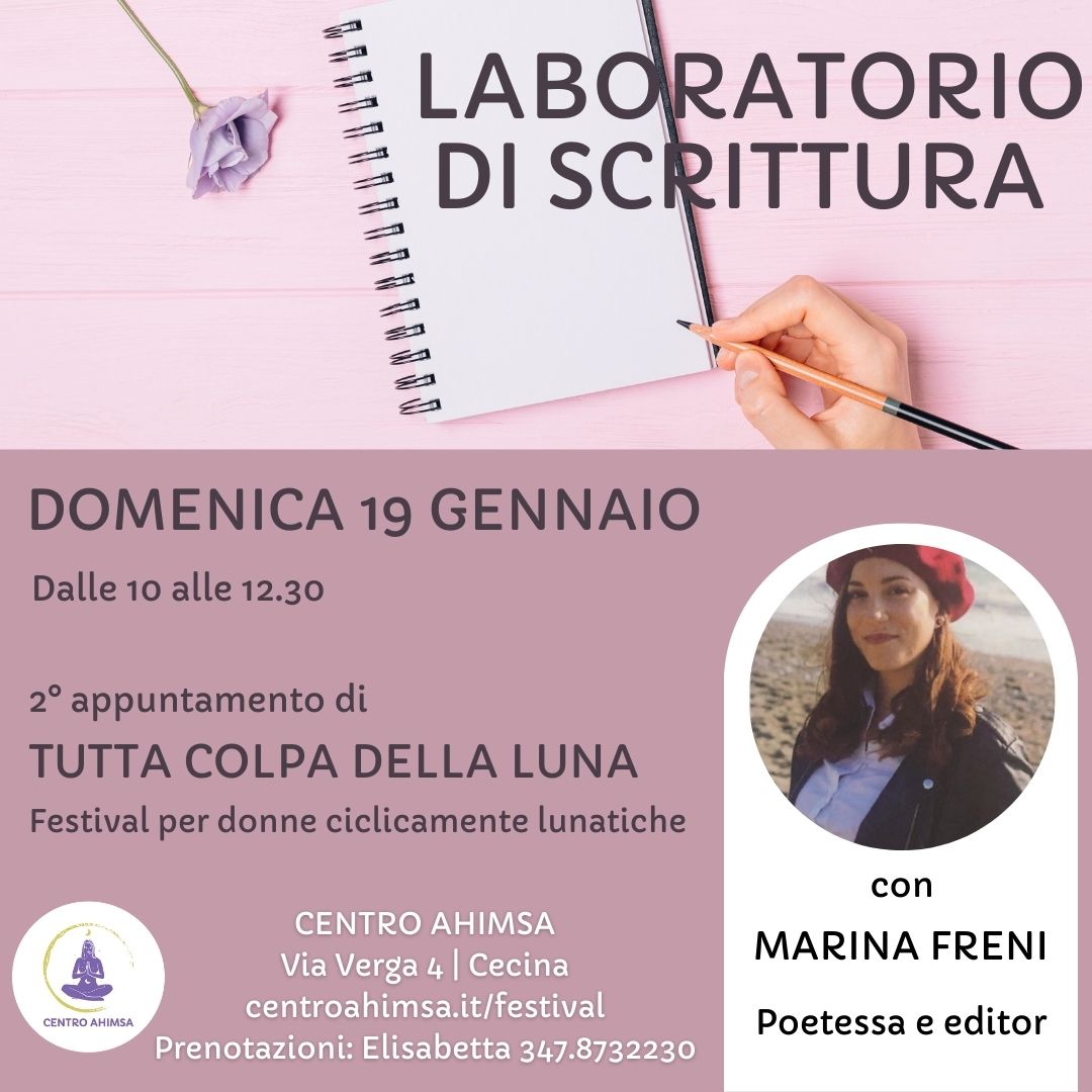 Laboratorio di scrittura con Marina Freni a Cecina